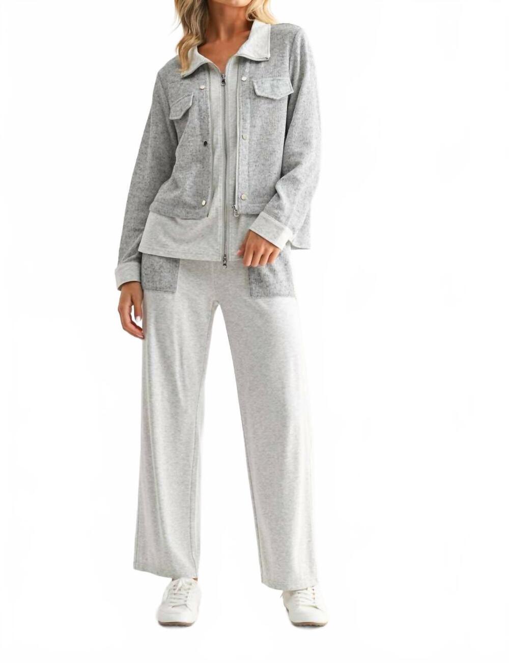 NEW JOH jeannie pants in heather grey